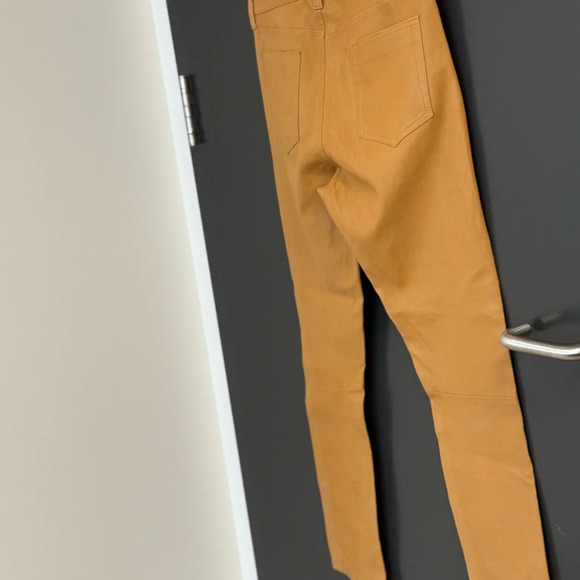 Polo NWOT Sz.6 Lambskin leather jeans by Ralph Lauren - Picture 7 of 15